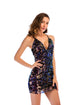 Elegant Sleeveless Sequin Dress for Women's Evening and Party Occasions